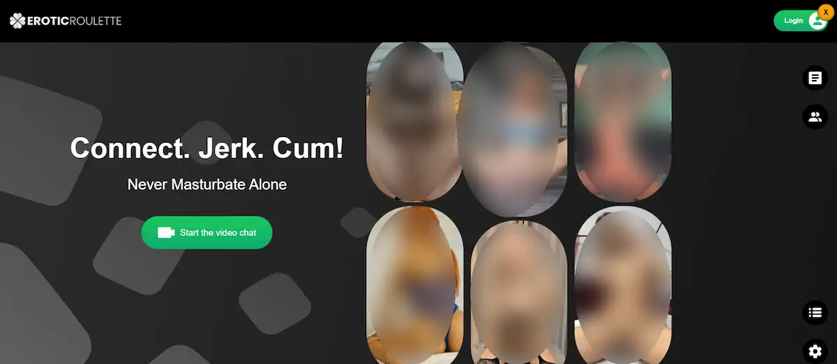 Erotic Roulette – start the video chat